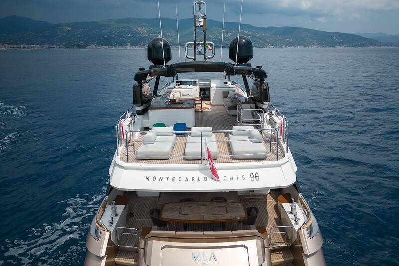 Экстерьер MCY 96 M/Y MIA 2017