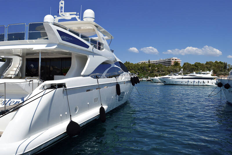 Azimut 95 JESTER - рефит 2017