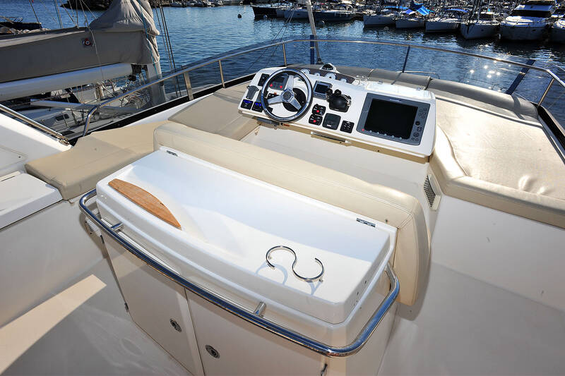 Wet Bar auf der Flybridge