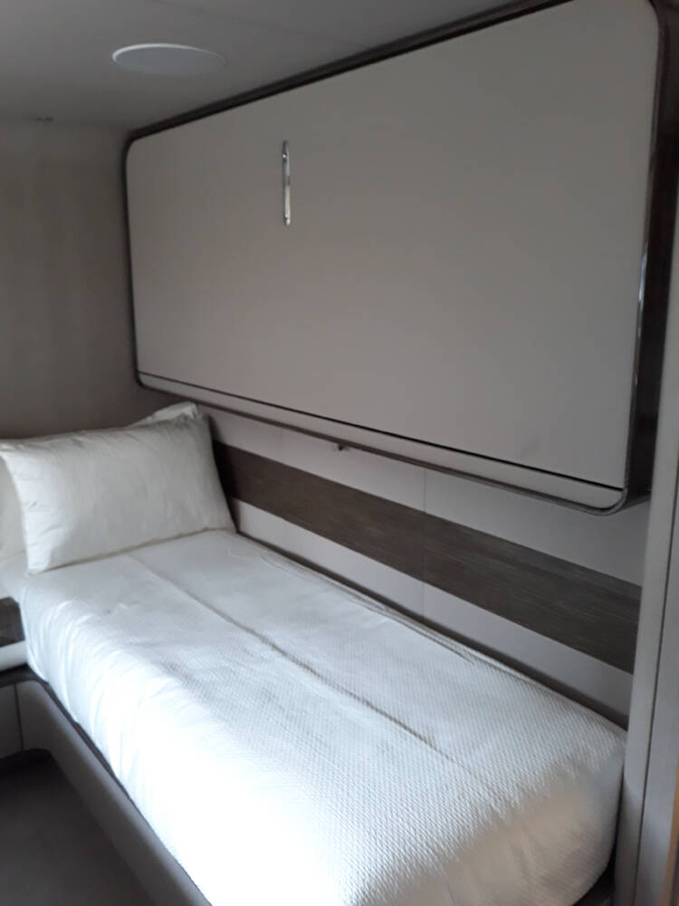 G&auml;stekabine an Steuerbord
