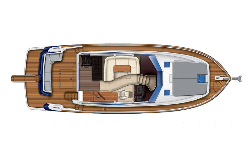 Main Deck Magellano 43 Fly