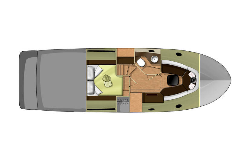 Der untere Deck