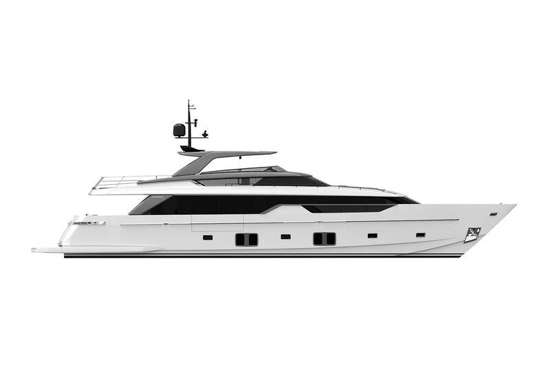 Экстерьер SL 120 M/Y Deep Blue III